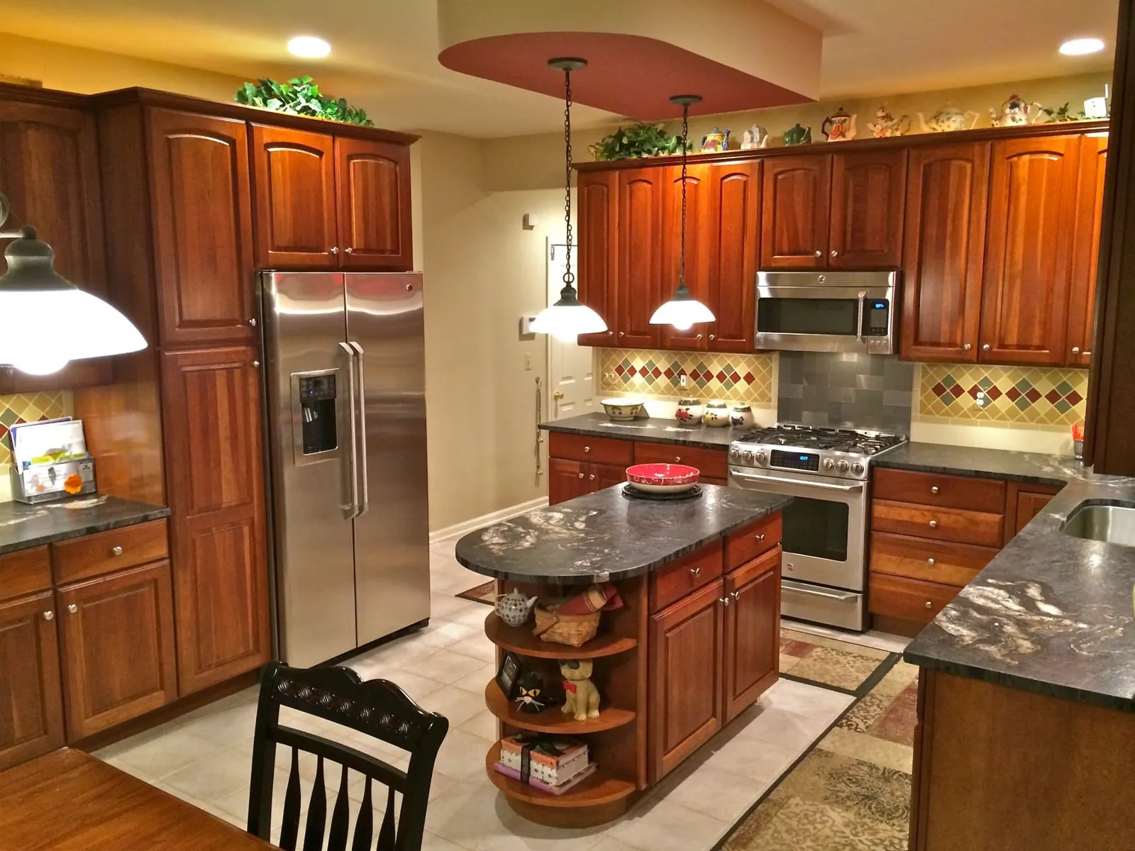 Completed countertop project