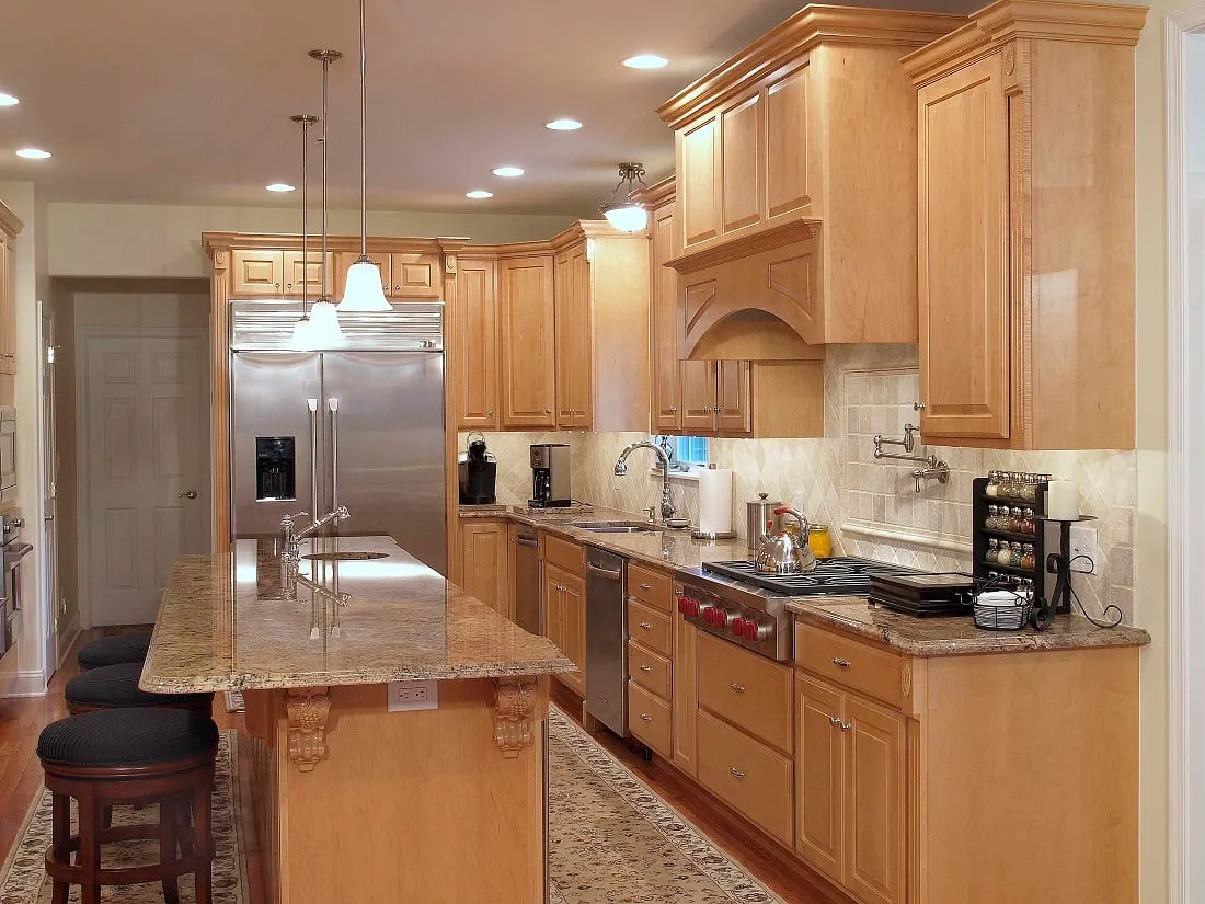 Completed countertop project