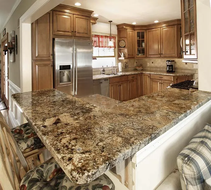 Completed countertop project