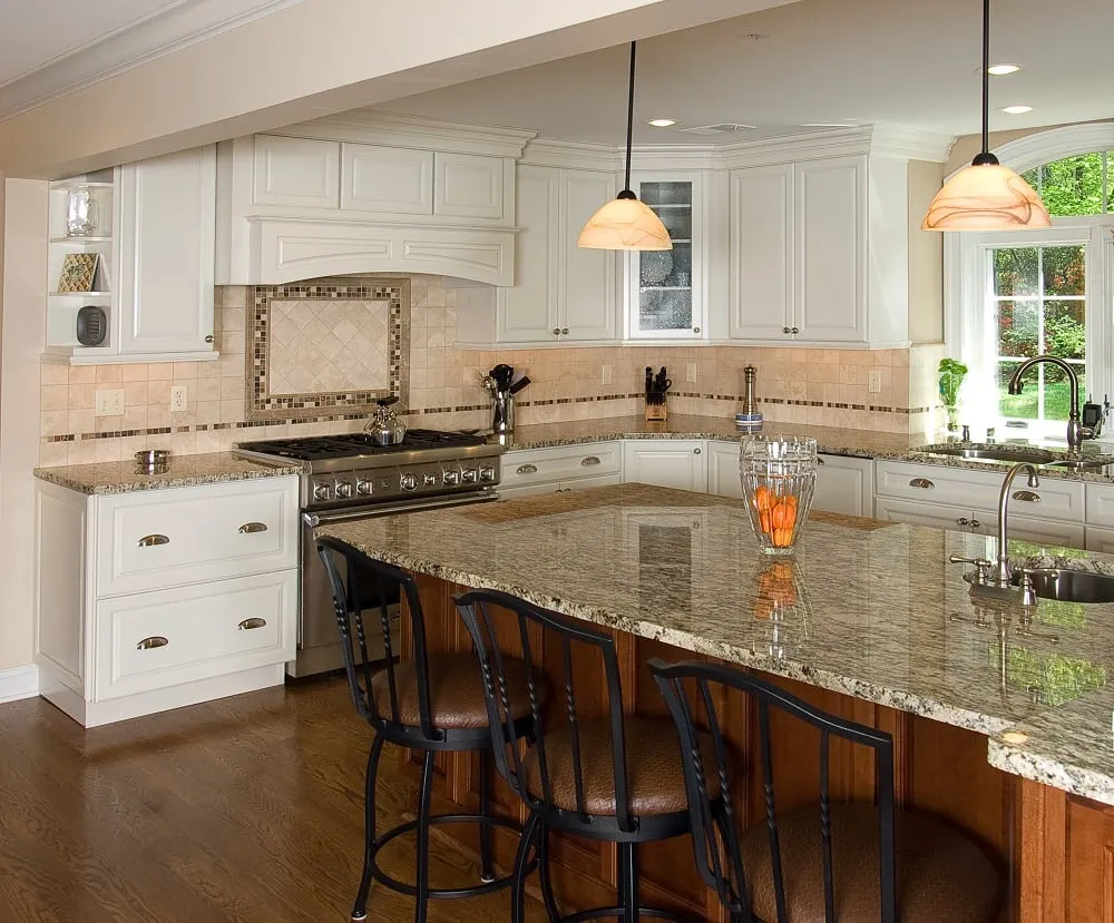 Completed countertop project
