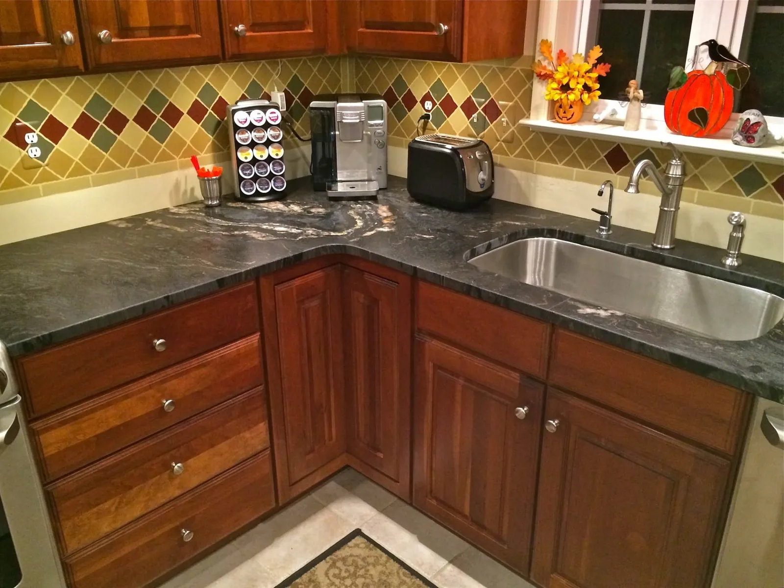 Completed countertop project