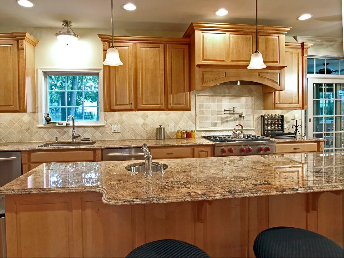 Completed countertop project