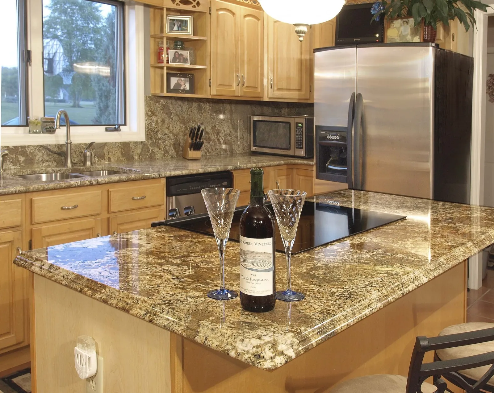 Completed countertop project