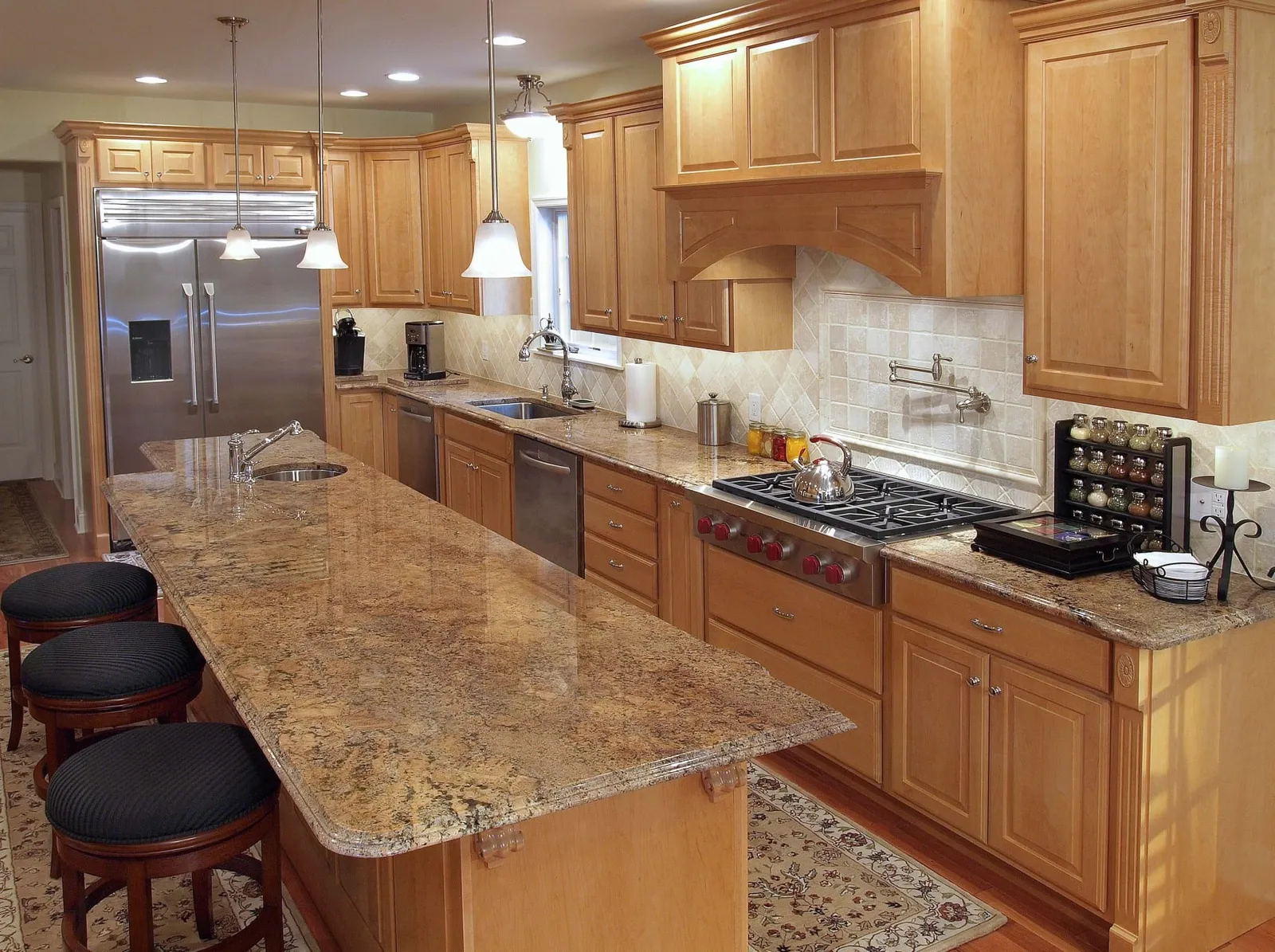 Completed countertop project