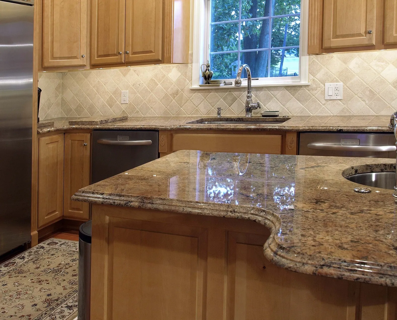 Completed countertop project