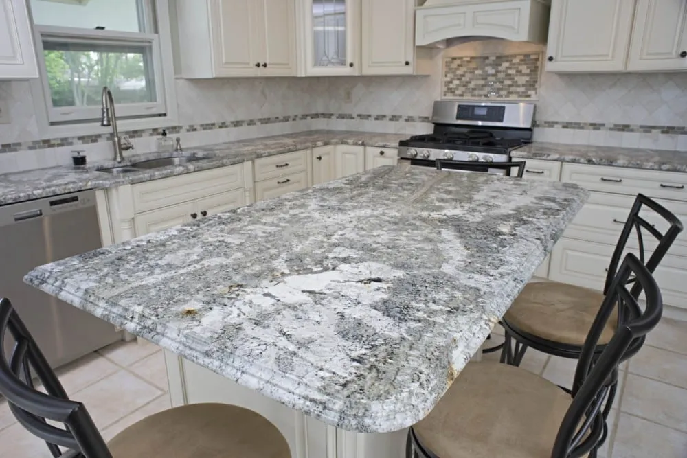 Completed countertop project