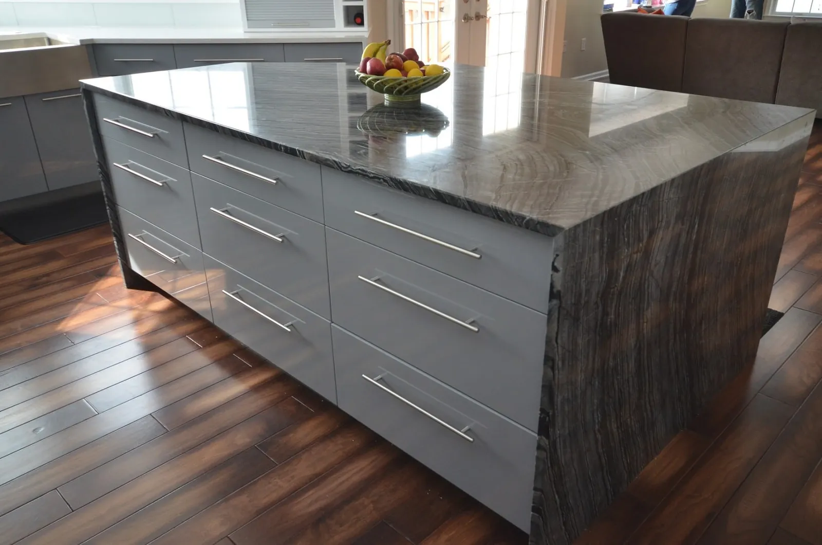 Completed countertop project