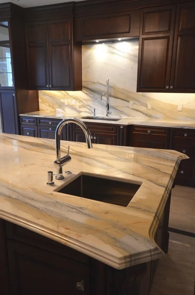 Completed countertop project
