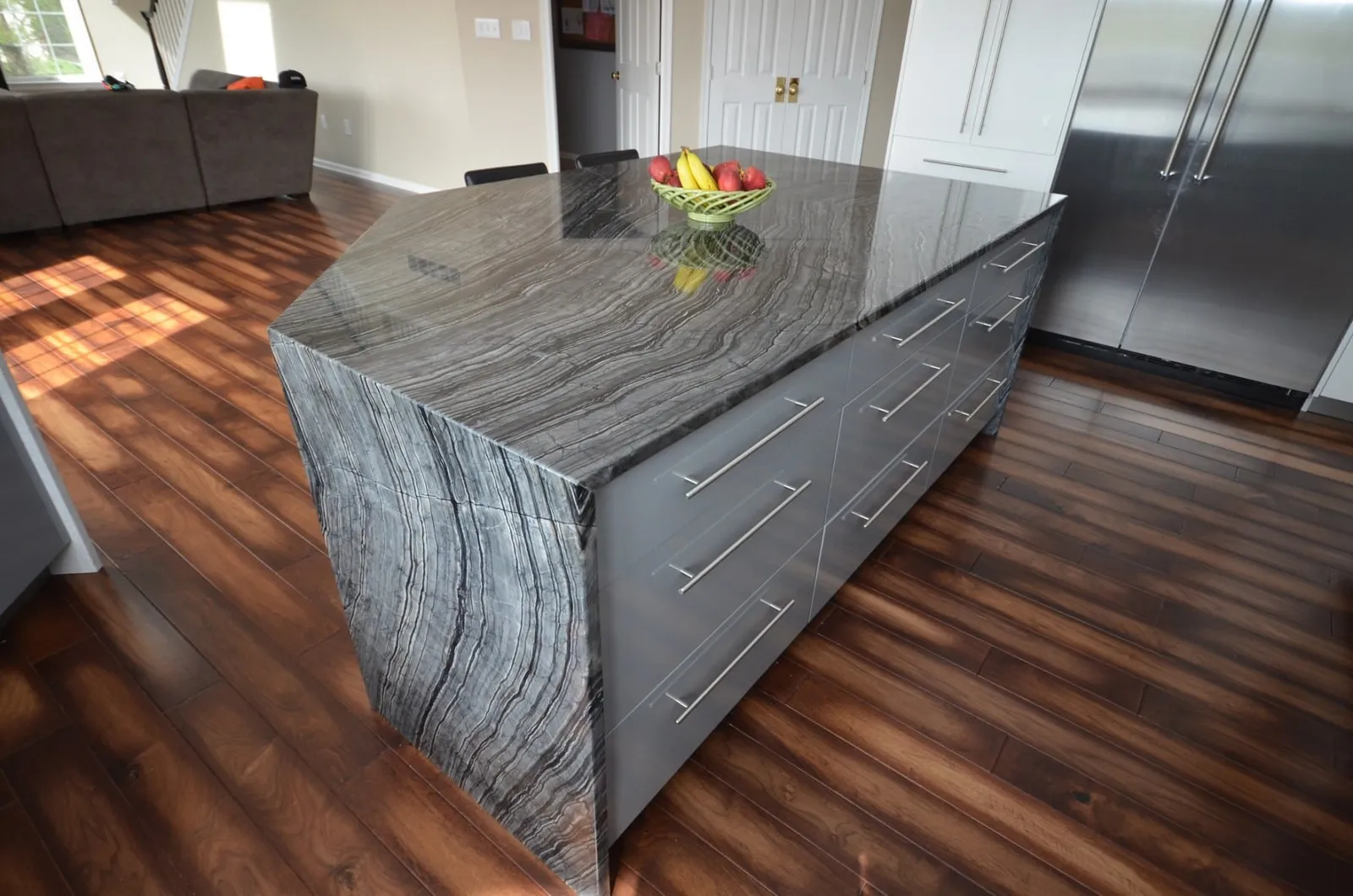 Completed countertop project
