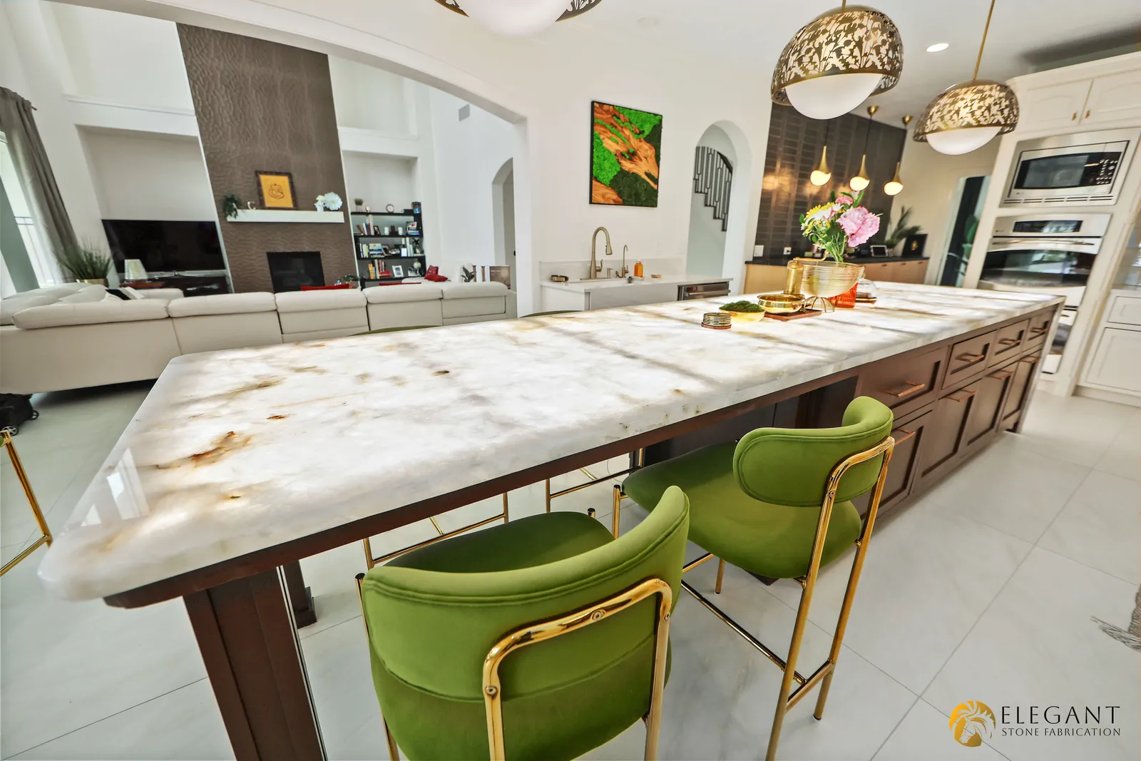 Completed countertop project