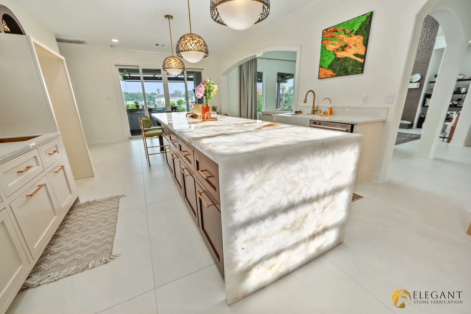 Completed countertop project