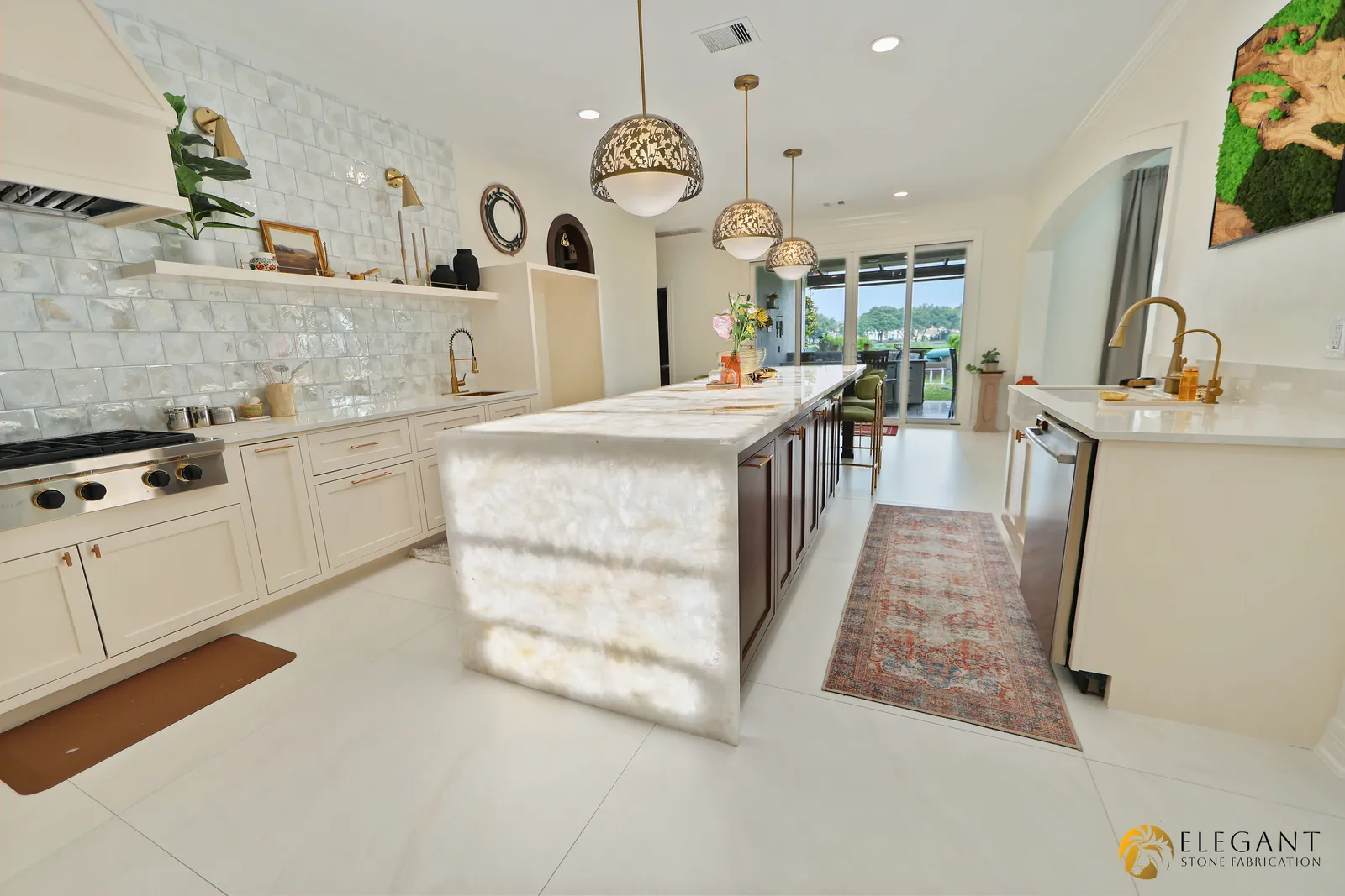Completed countertop project