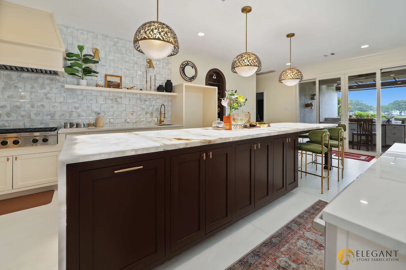 Completed countertop project