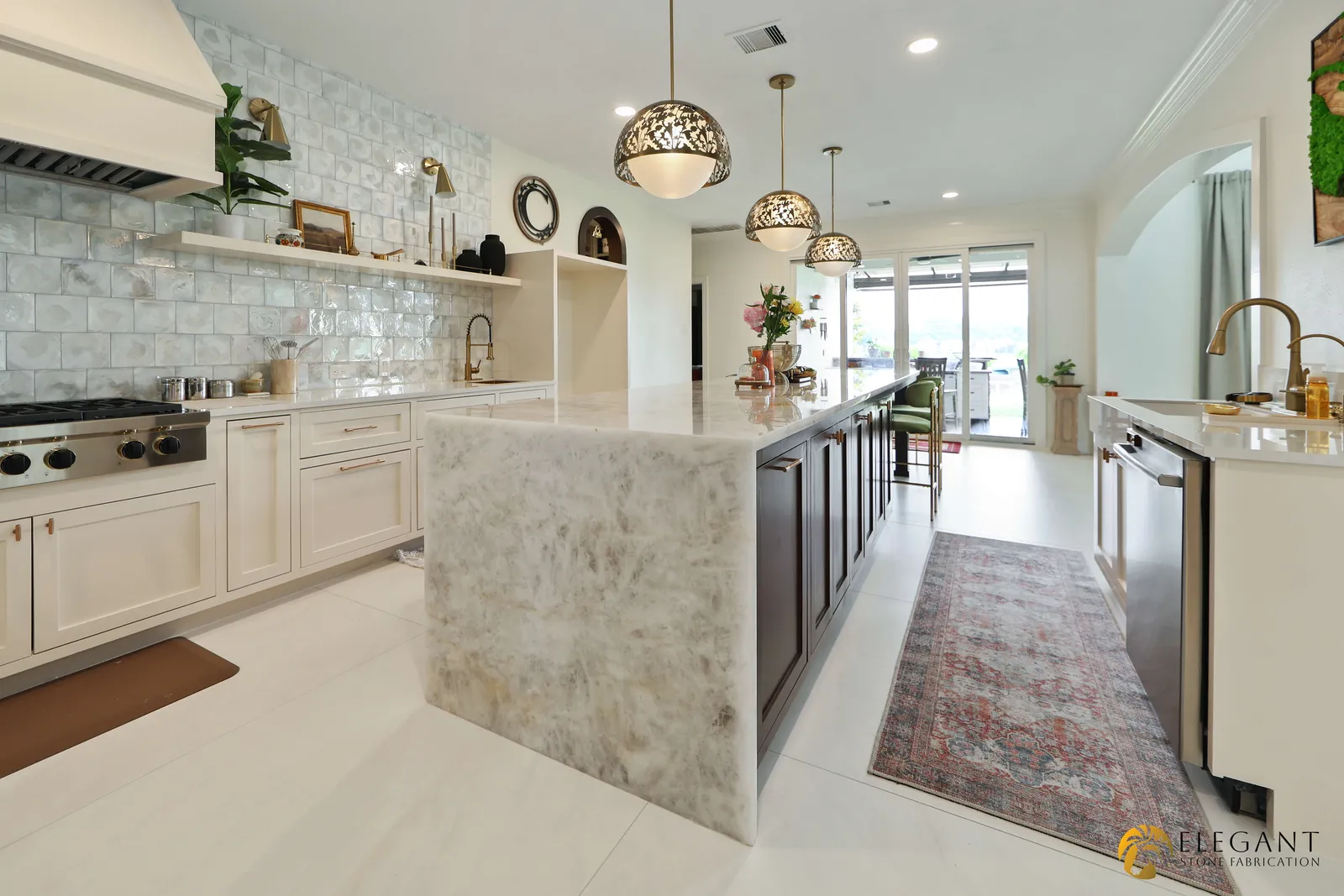 Completed countertop project