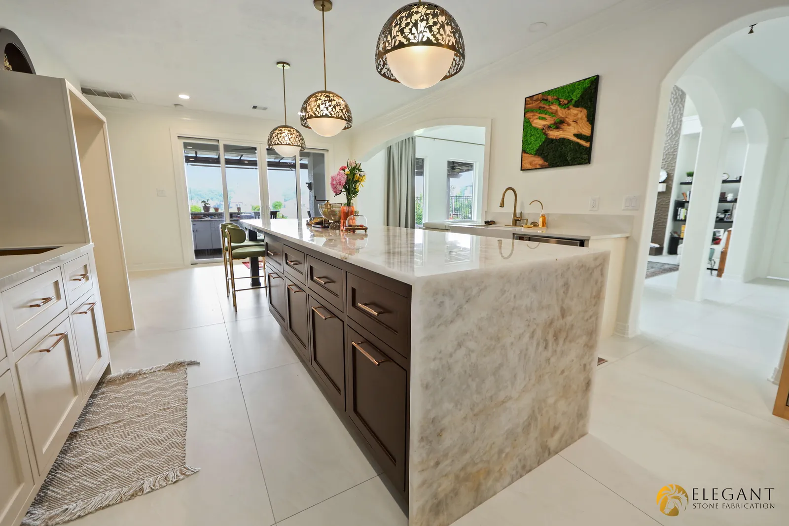 Completed countertop project
