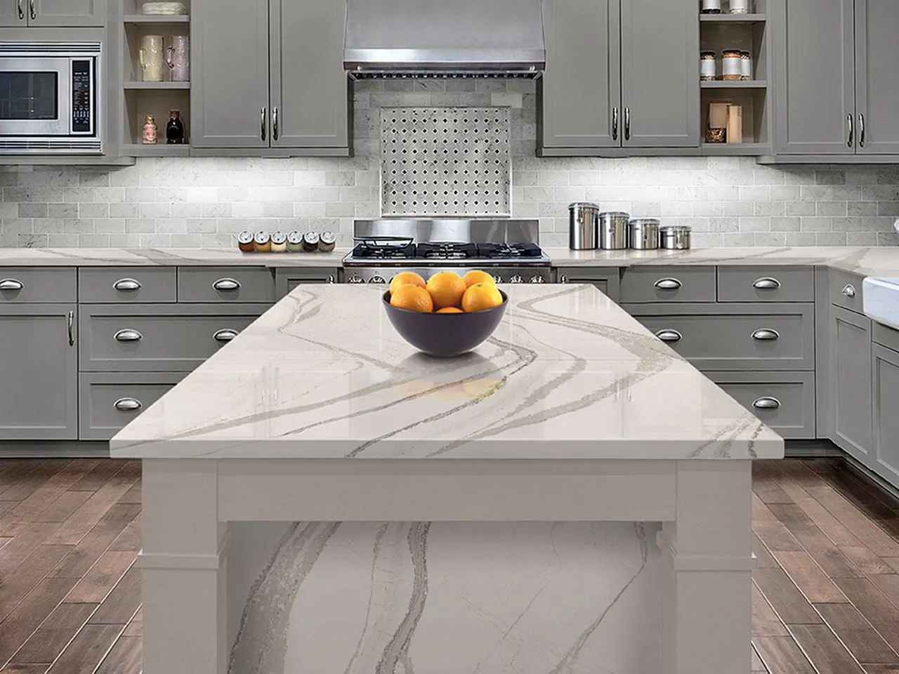 Completed countertop project