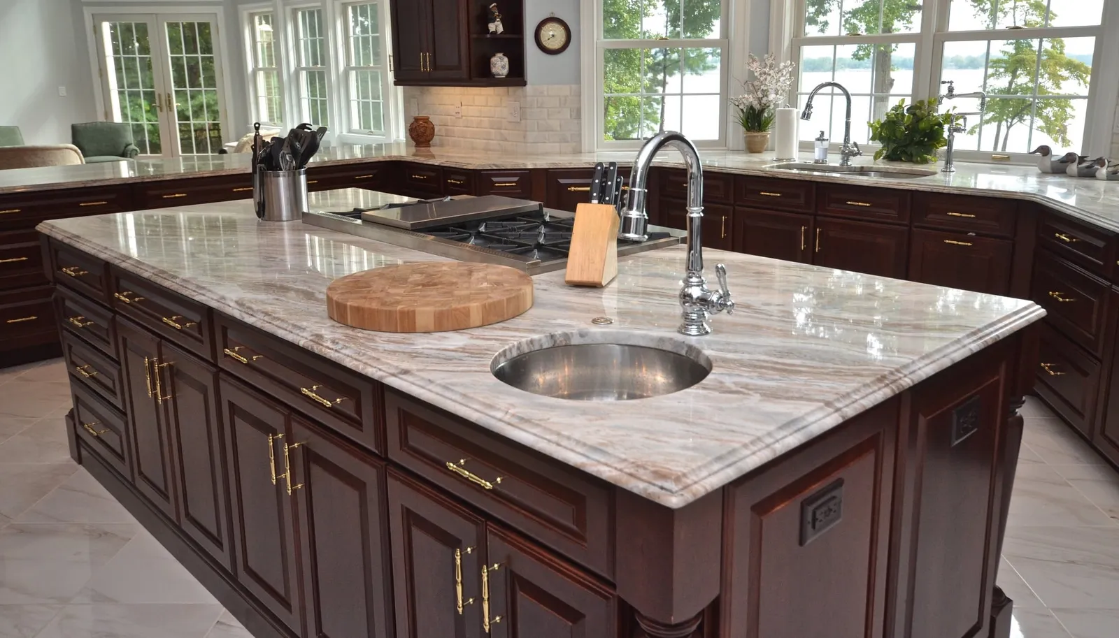 Completed countertop project