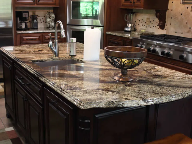 Completed countertop project