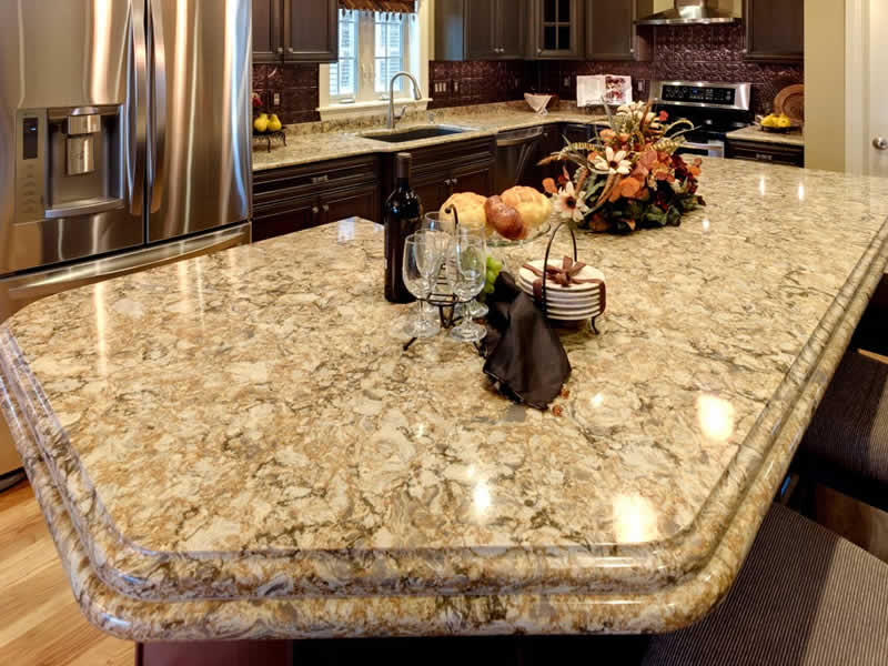 Completed countertop project