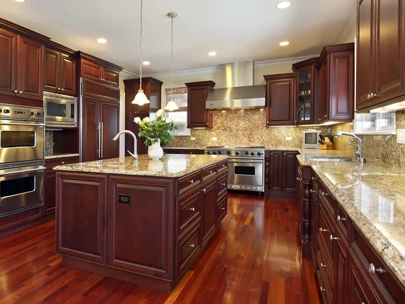 Completed countertop project