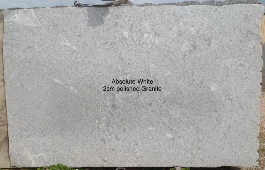 Absolute White slab