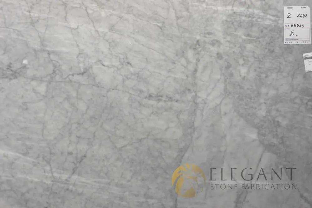 Bianco Carrera slab