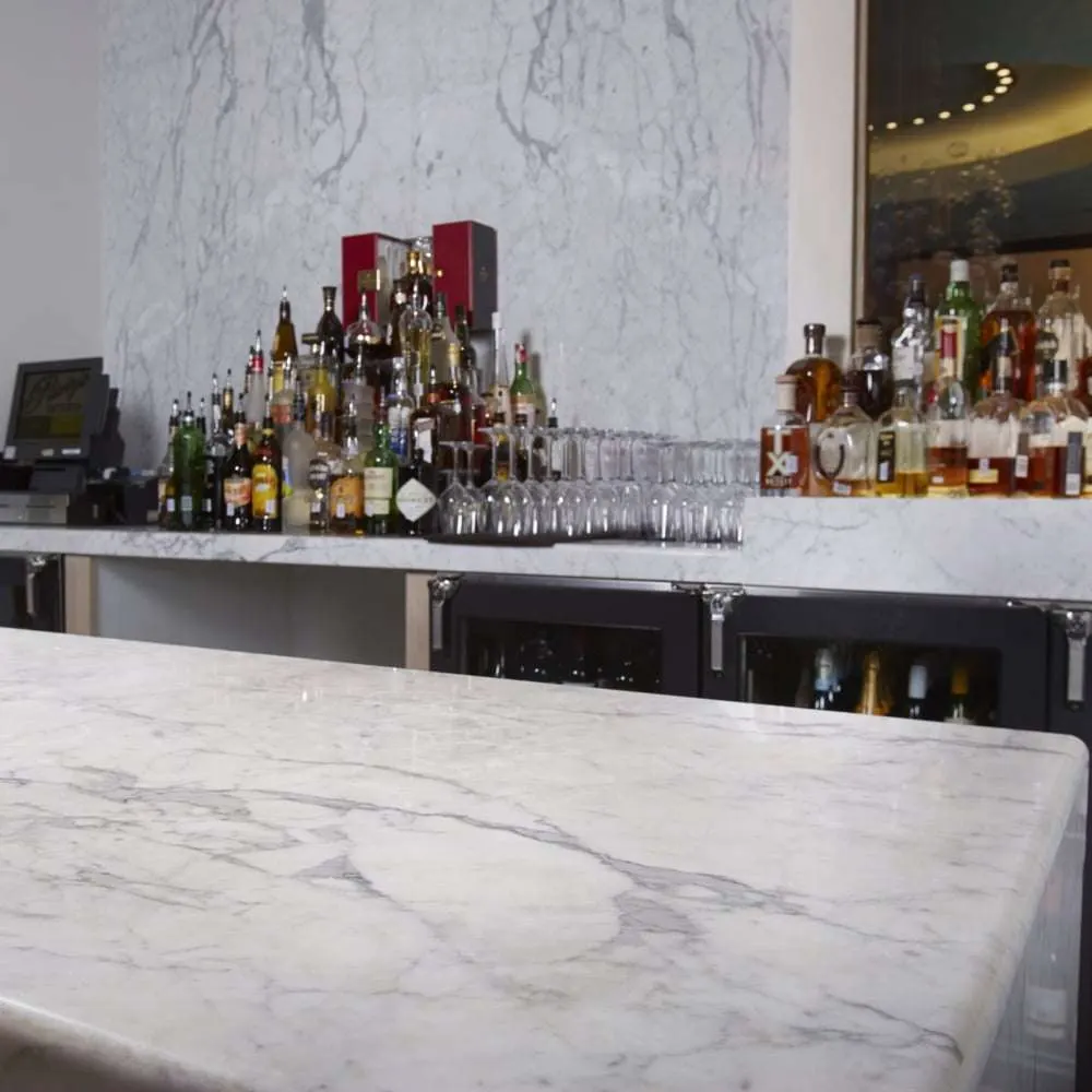 Bianco Venatino Honed slab
