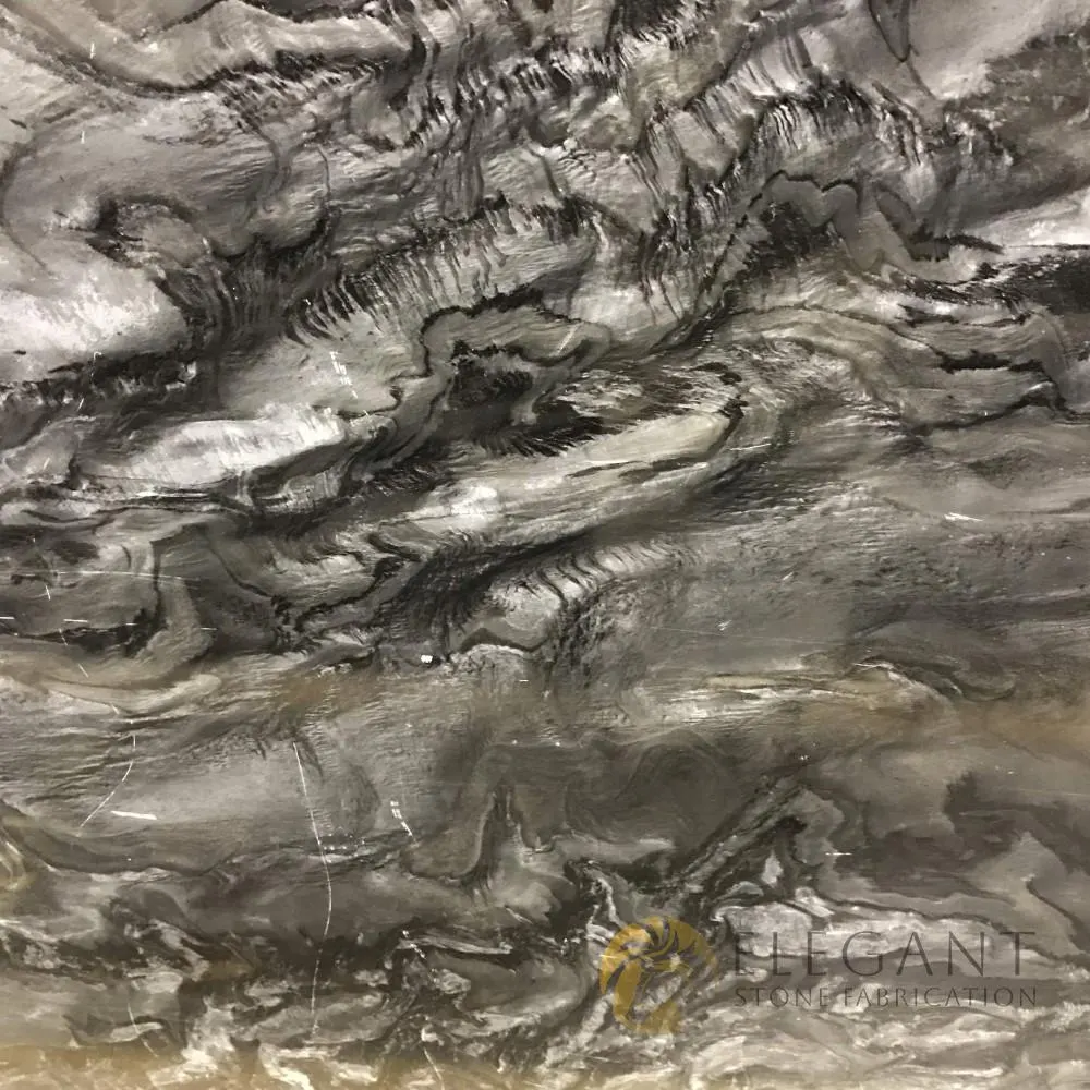 Black Fantasy Quartzite slab