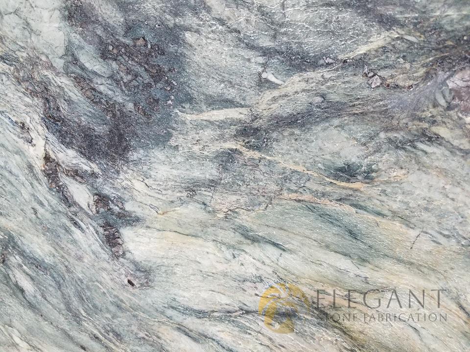 Blue Fusion Quartzite slab