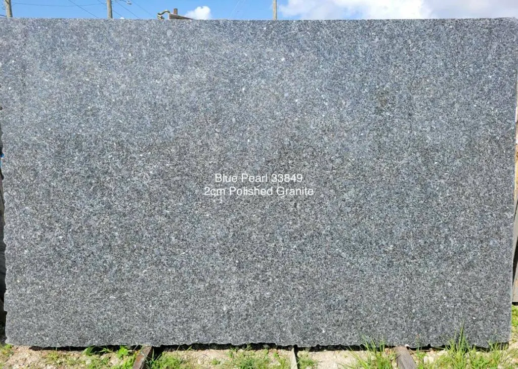 Blue Pearl slab