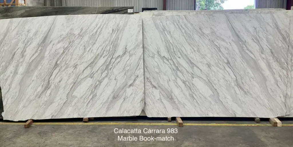 Calacatta Carrara slab