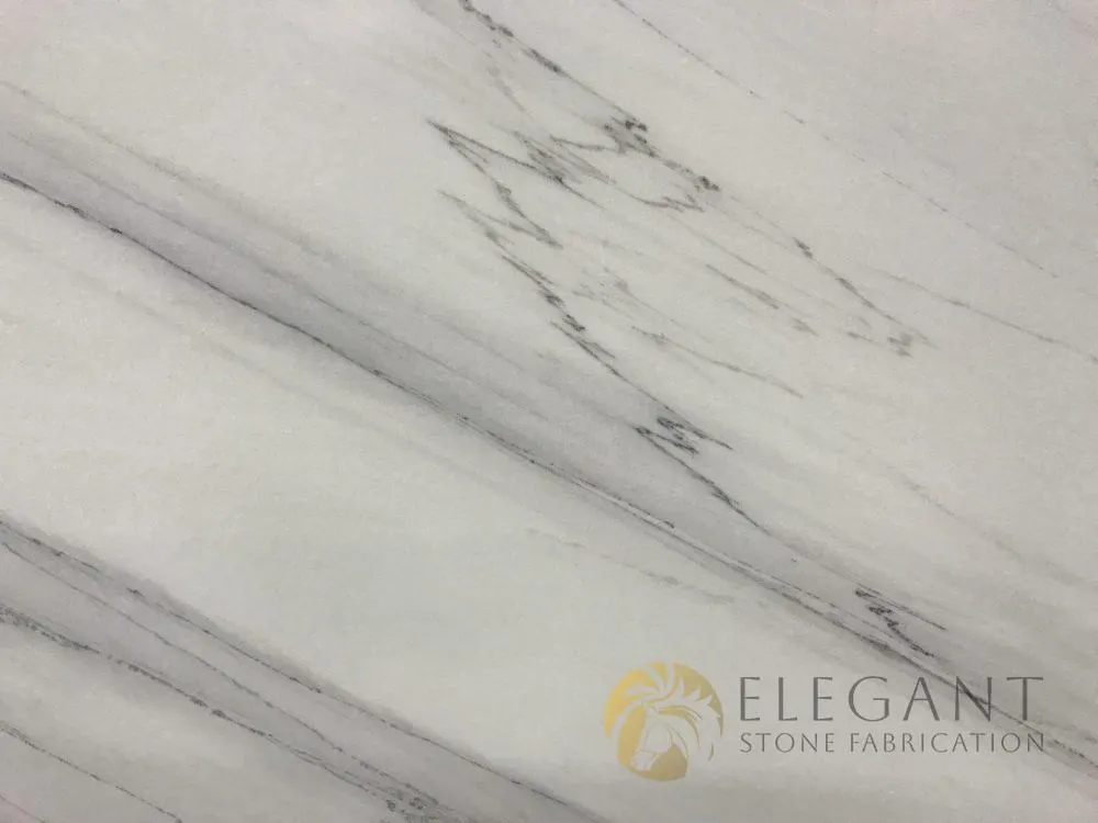 Calacatta Lincoln Honed Marble slab