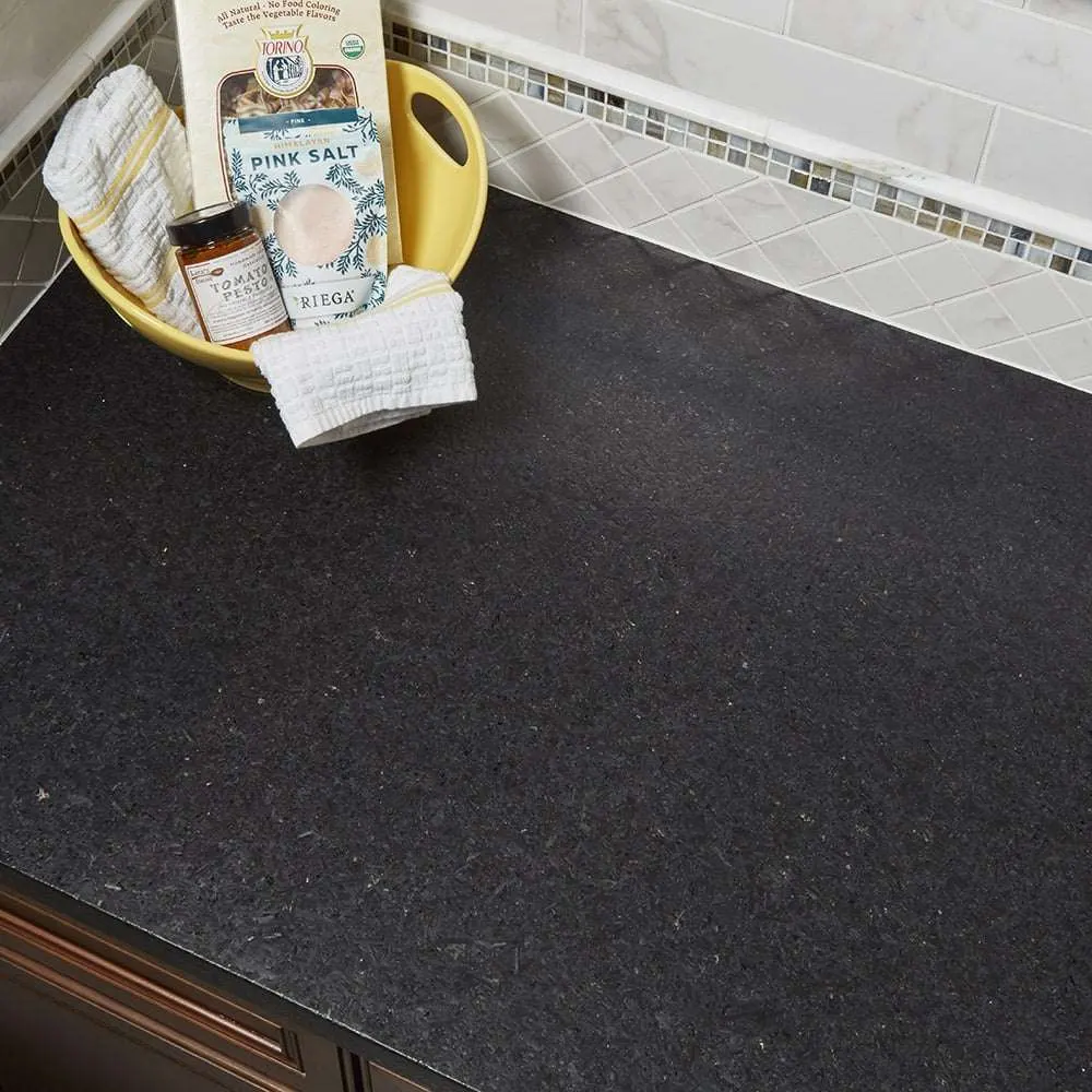 Cambrian Black Satin slab