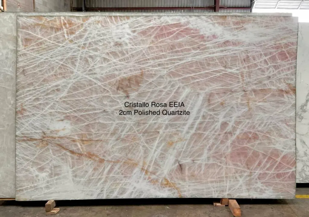 Cristallo Rosa slab