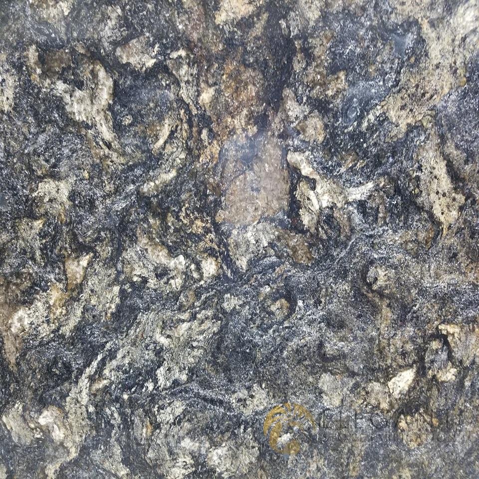 Galassia Gold Granite Leathered slab