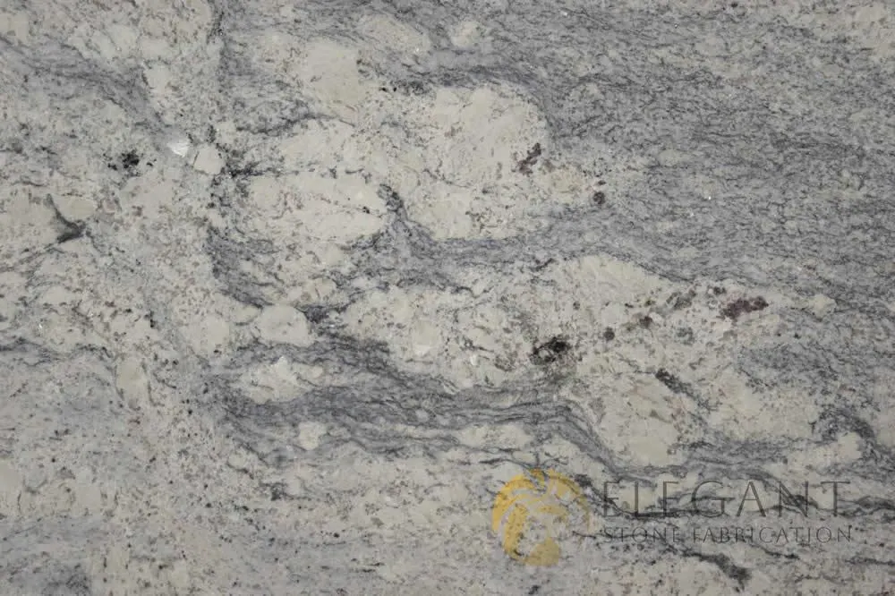 Ice White Leather slab