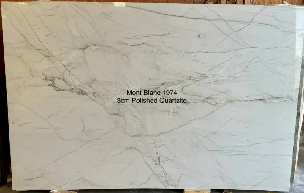 Mont Blanc slab
