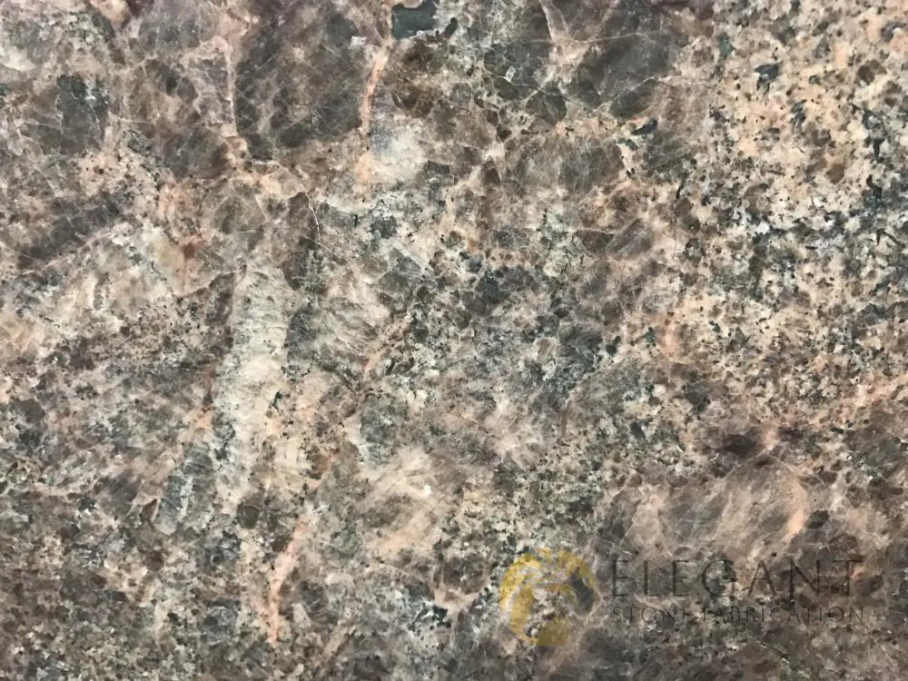 Spectro Brown Leather Quartzite slab