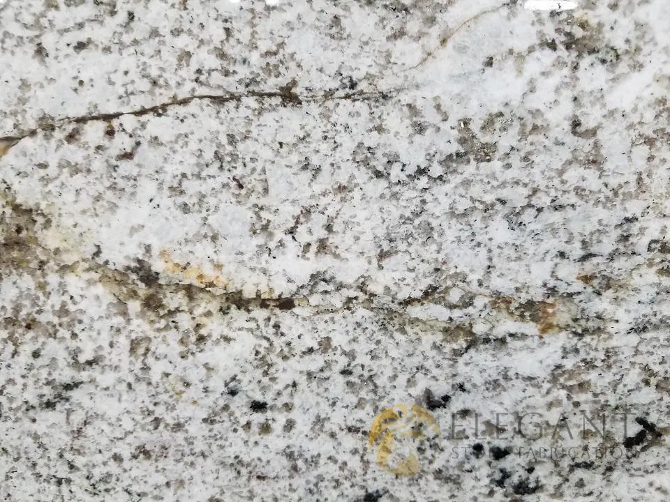 Taupe White Granite slab