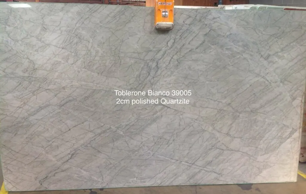 Toblerone Bianco slab