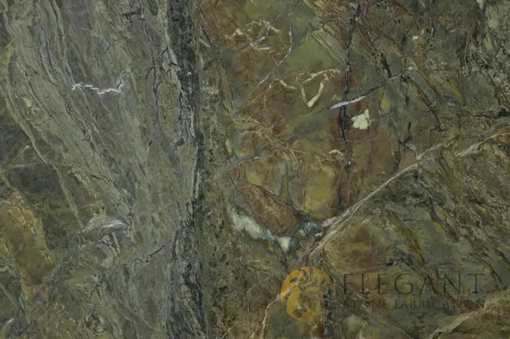 Verde Borgogne slab