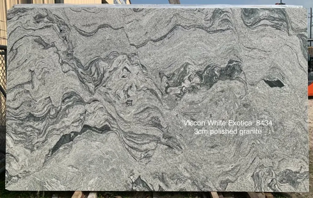 Viscon White Exotica slab