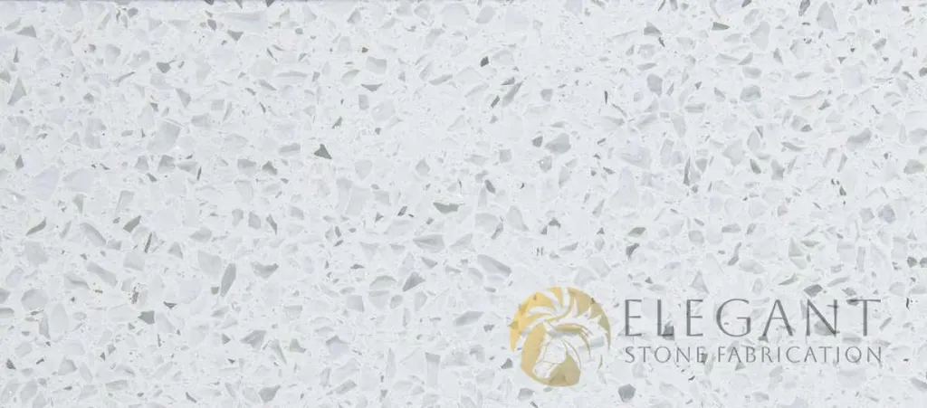 White diamond slab