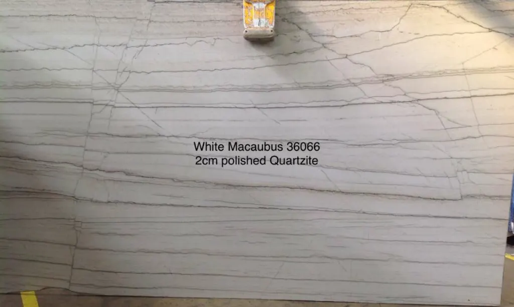 White Macaubus slab