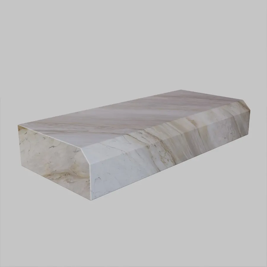 Bevel edge profile