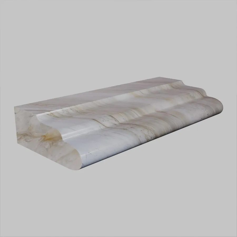 Ogee Bullnose edge profile