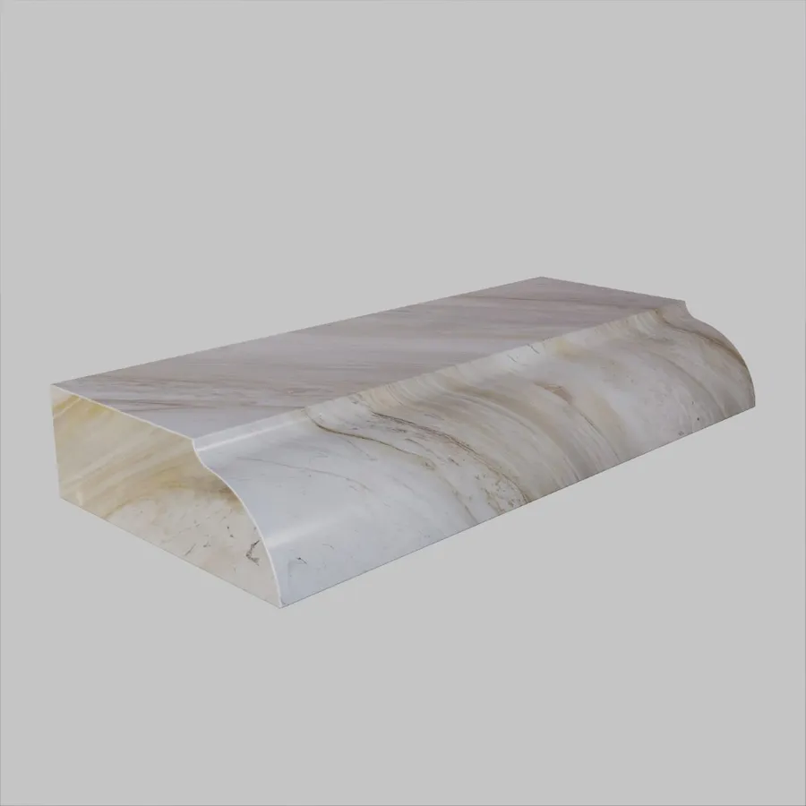Ogee edge profile